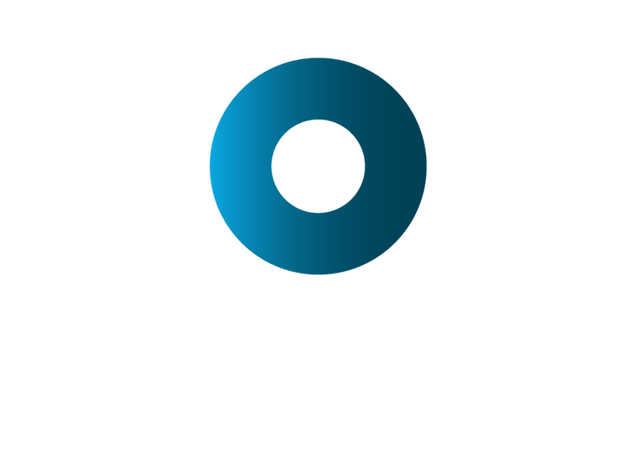 Card circle - blue