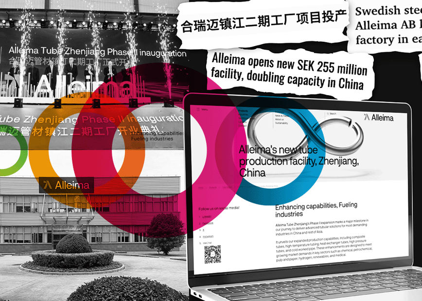 Photo showing B2B PR and media coverage for companies expanding into China