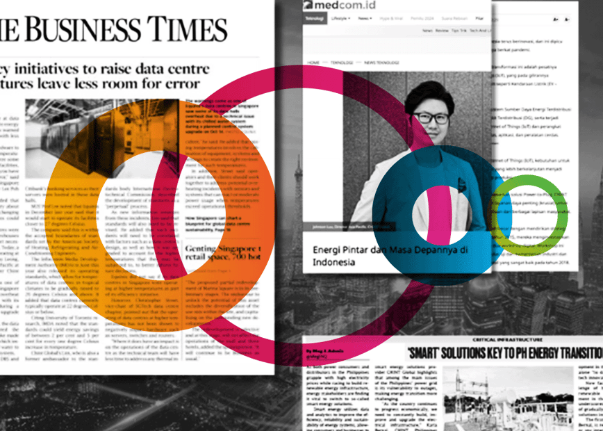 Collage showing PR and media coverage for B2B companies in Asia