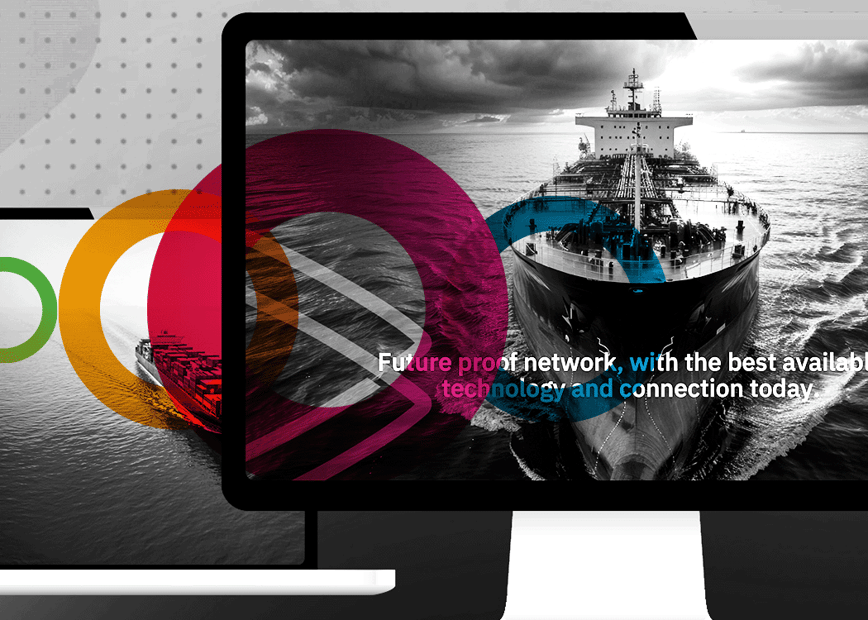 WEB FEATURE MEDIA with text maritime markets
