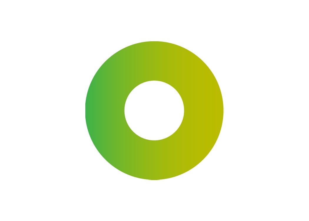 B2B technology marketing - fifth ring green circle